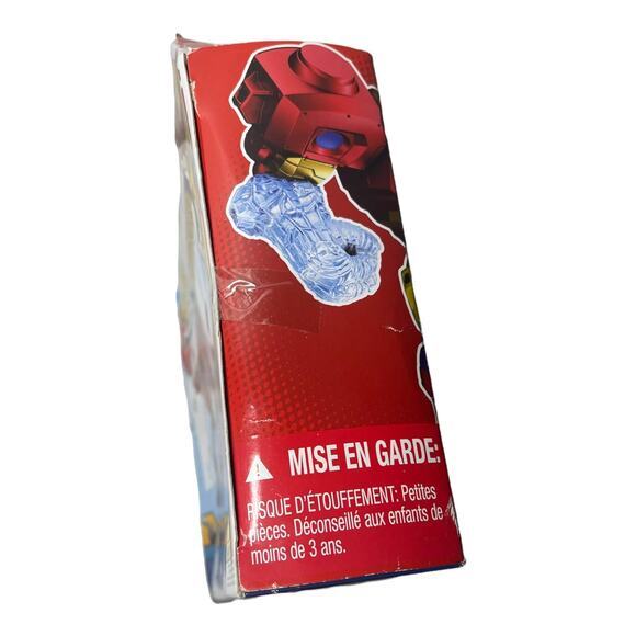 Marvel Super Hero Mashers Hulk Buster Fury Force Micro Hulk & Iron Man Brand New - Picture 5 of 5